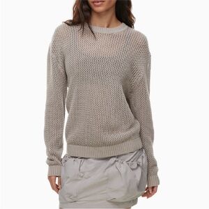 aritzia tna alameda knit sweater